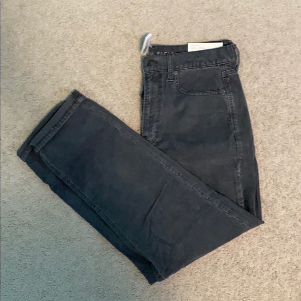 American Eagle Corduroy Super Stretch Mom Jean